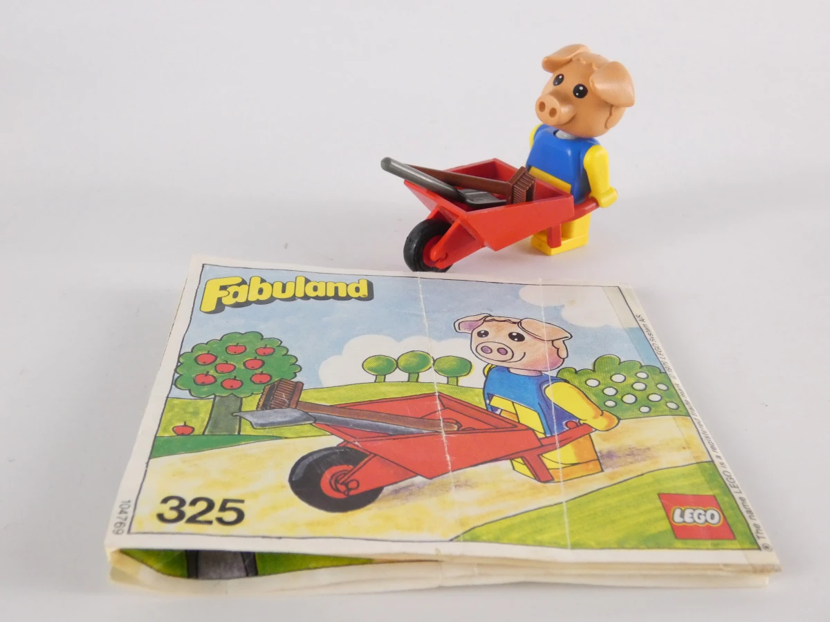 Vintage LEGO Fabuland bouwset met handleidingen - foto 3