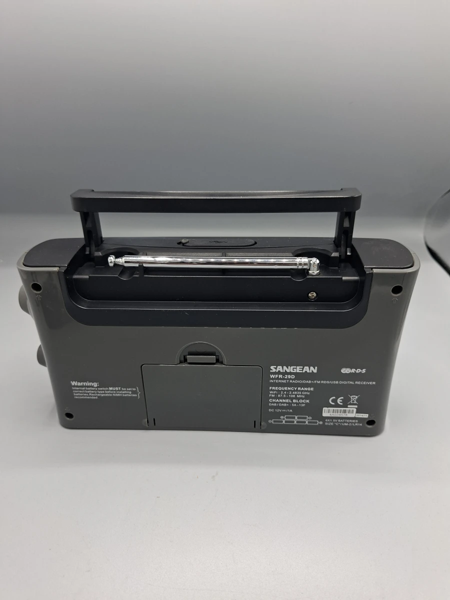 Sangean WFR-29D Draagbare Stereo Internetradio – DAB+, WiFi & FM! - foto 4