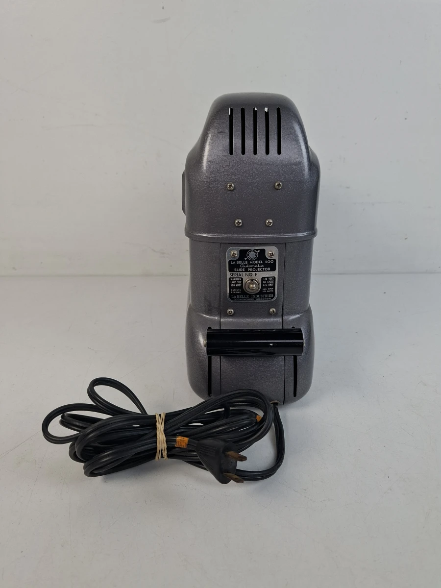 1950s Vintage La Belle Model 500 Automatic Slide Projector – Unieke Industriële Blikvanger! - foto 2