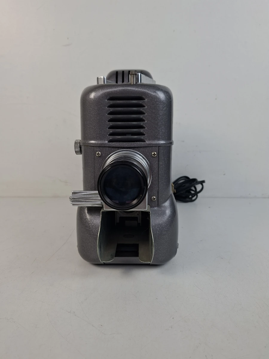1950s Vintage La Belle Model 500 Automatic Slide Projector – Unieke Industriële Blikvanger! - foto 3