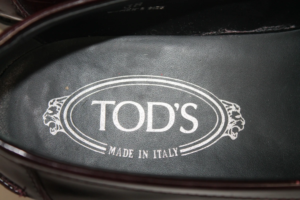 Bruine laklederen loafers - Tod's - Maat 38 - foto 8