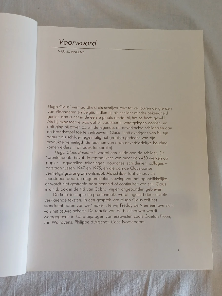 Kunstboek Hugo Claus "Beelden" - foto 10