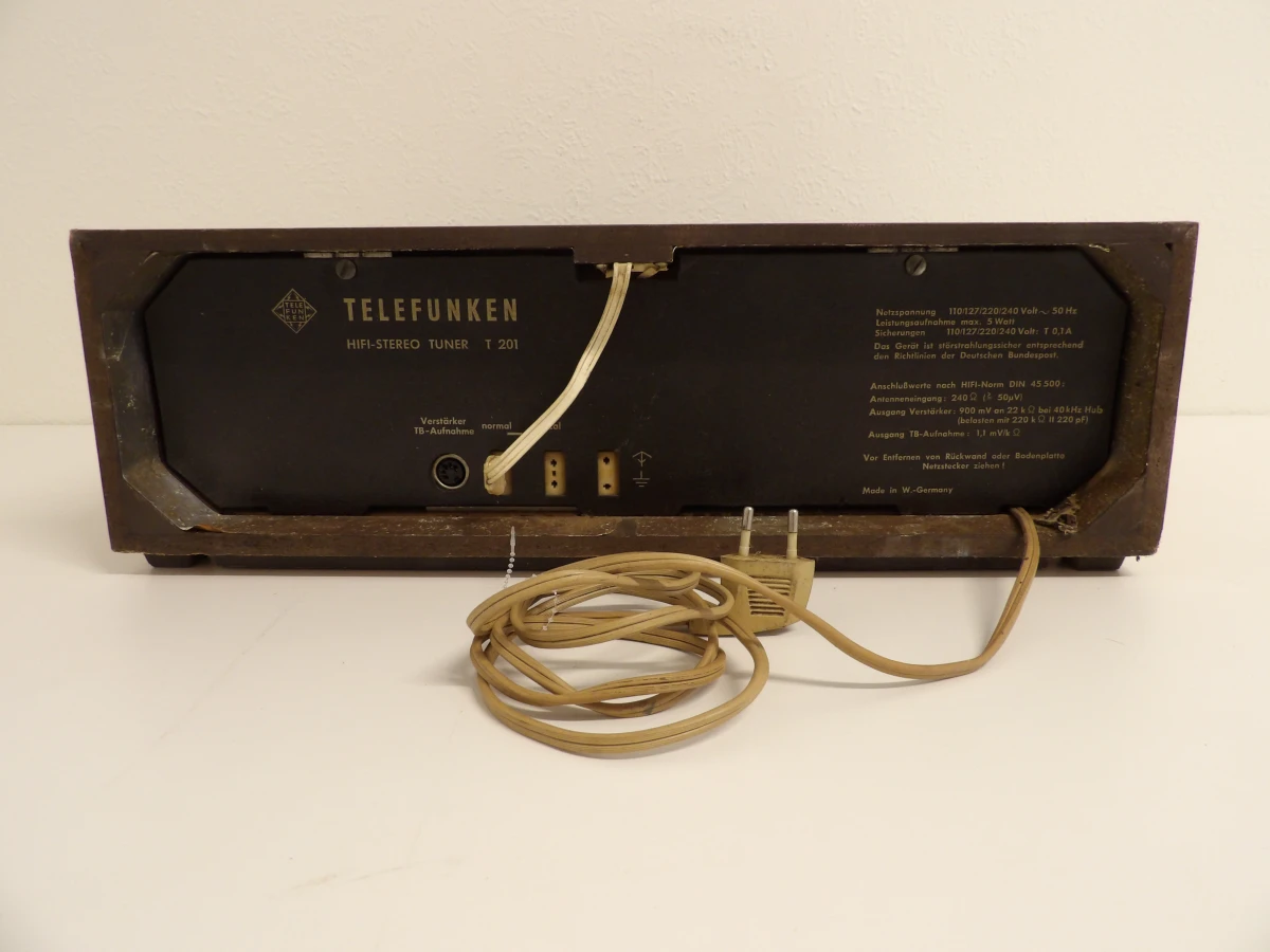 Telefunken HiFi-Stereo Tuner T201 - foto 6