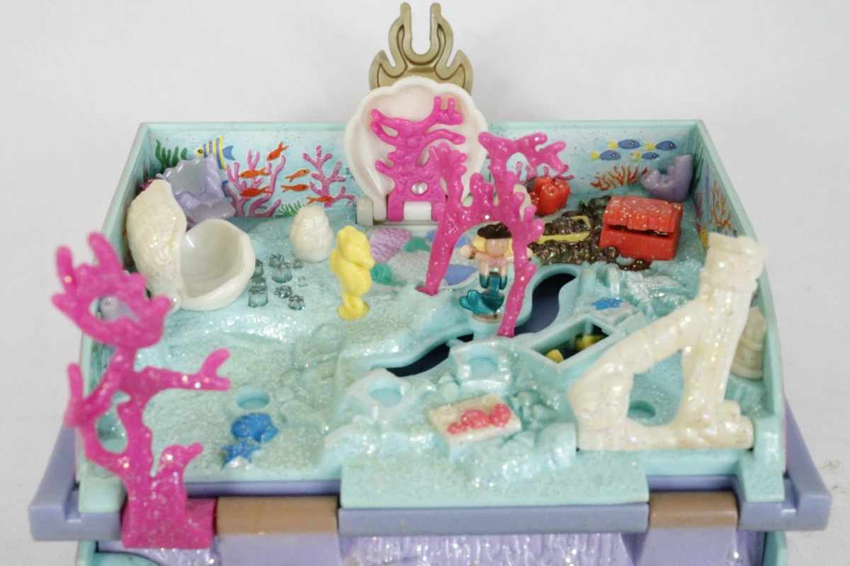 2 Vintage Polly Pocket speeldoosjes - foto 8