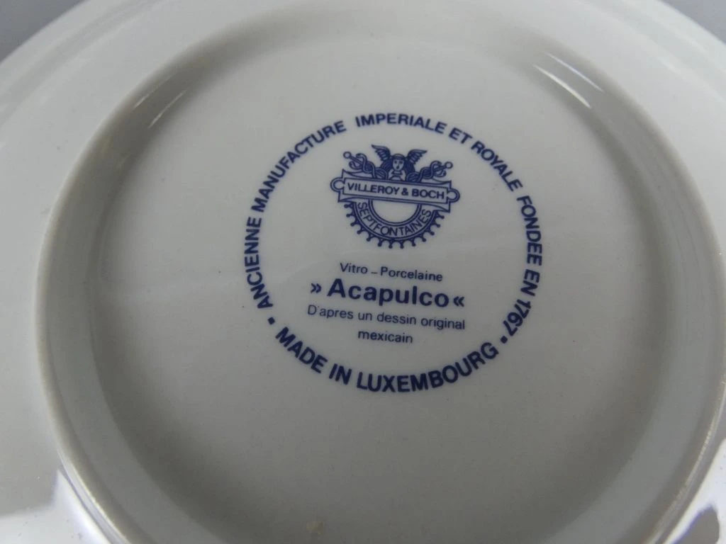 Set van 8 Villeroy & Boch Acapulco schoteltjes met decoratie - foto 3