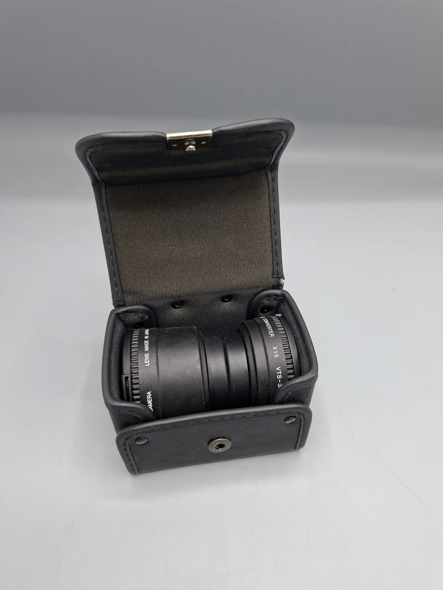 Vintage Sigma Video Converter Set (Tele x1.5 VTS-37 & Wide x0.5 VWS-37) – Inclusief Luxe Opbergtas! - foto 2