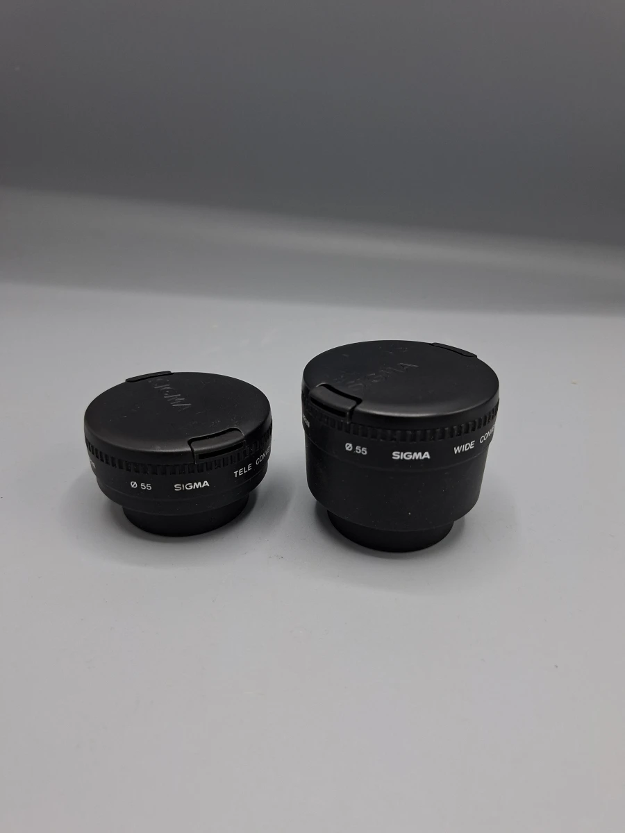 Vintage Sigma Video Converter Set (Tele x1.5 VTS-37 & Wide x0.5 VWS-37) – Inclusief Luxe Opbergtas! - foto 5