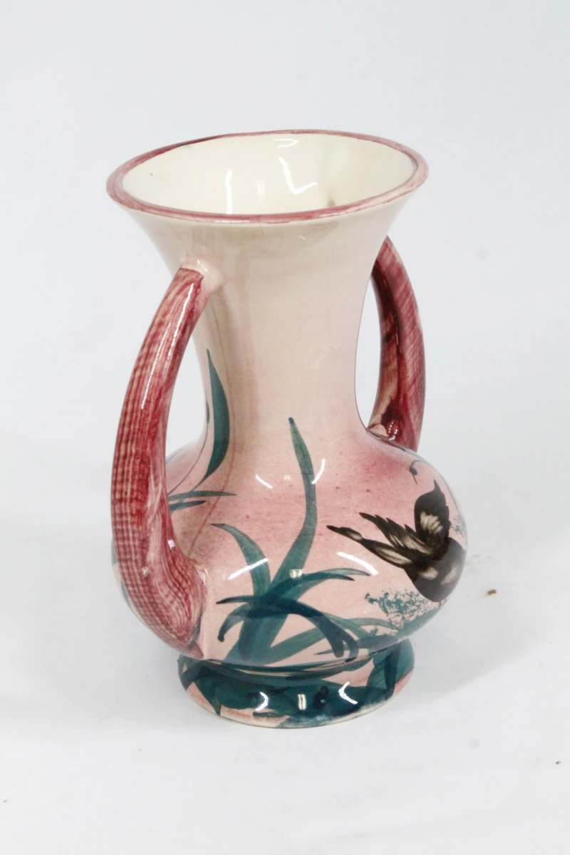 Vintage art-deco keramische vaas - foto 2