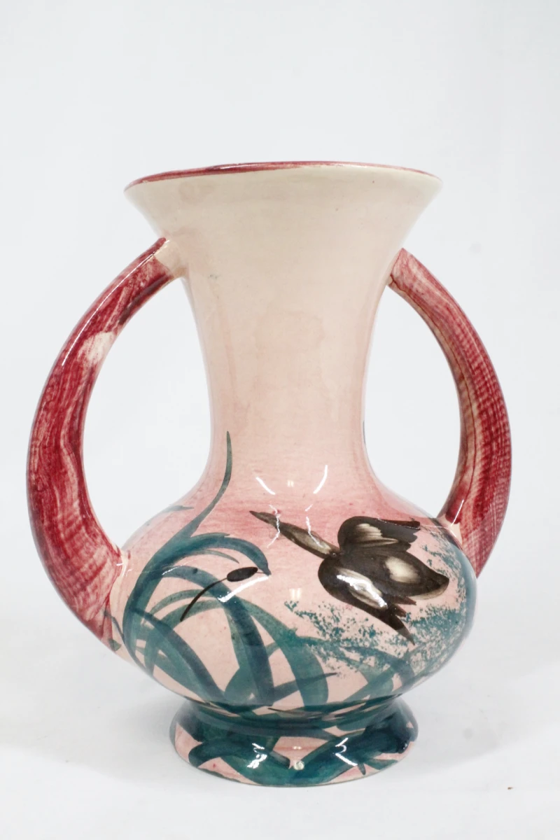Vintage art-deco keramische vaas - foto 6