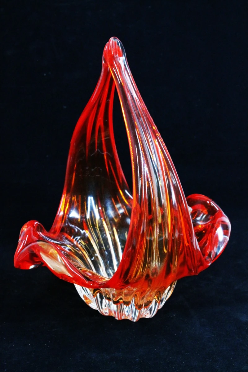 Vintage Murano Glazen Sierschaal - foto 3