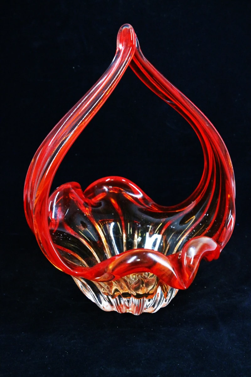 Vintage Murano Glazen Sierschaal - foto 2