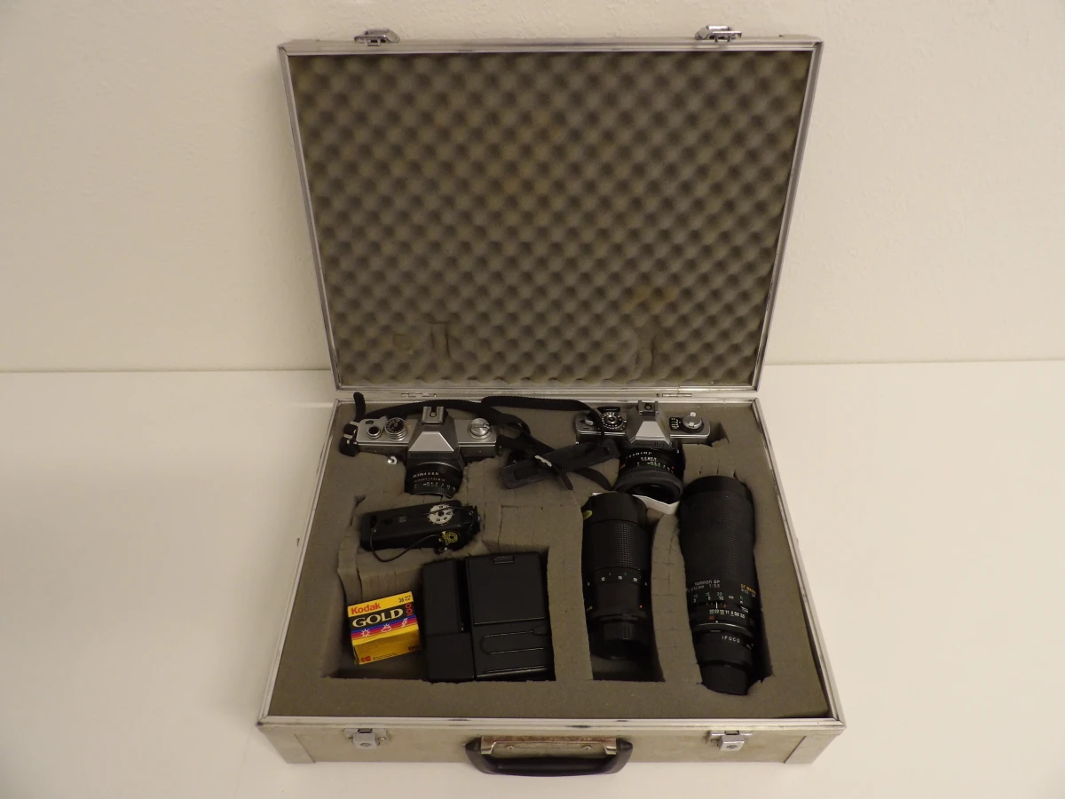 Trans-Europese Analoge Fotokit (ca 1980) – kavel bij De Kringwinkel, Leopoldsburg