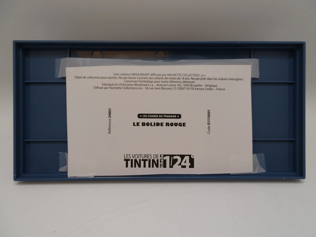Set van 2 Tintin modelauto's in vitrinekast - foto 5