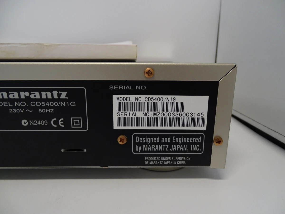 Marantz CD speler model CD5400 met handleiding - foto 4