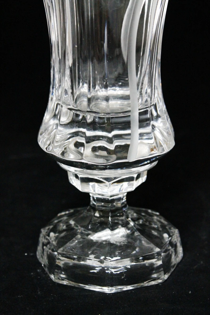 Vintage Fostoria Kristallen Vaas - foto 5