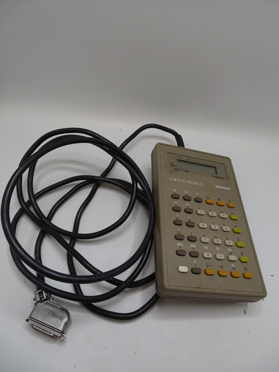 Siemens Simatic PG 605 U programmeerapparaat – kavel bij De Kringwinkel, Oostende