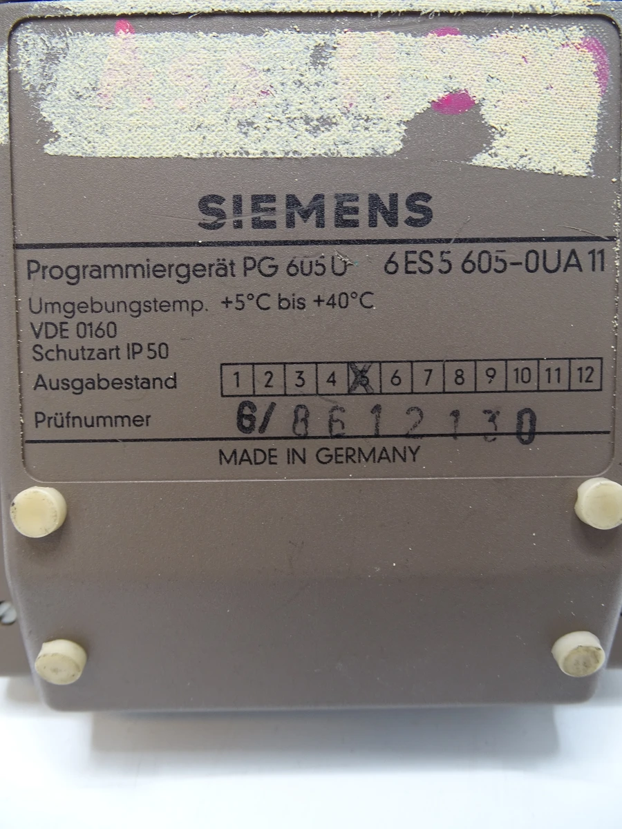 Siemens Simatic PG 605 U programmeerapparaat - foto 5