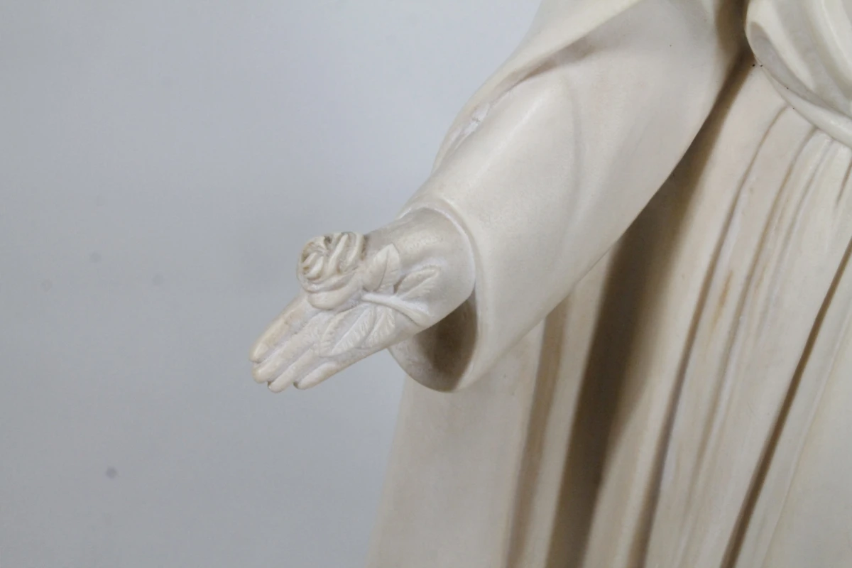 Vintage beeldje: Madonna delle Rose - foto 5