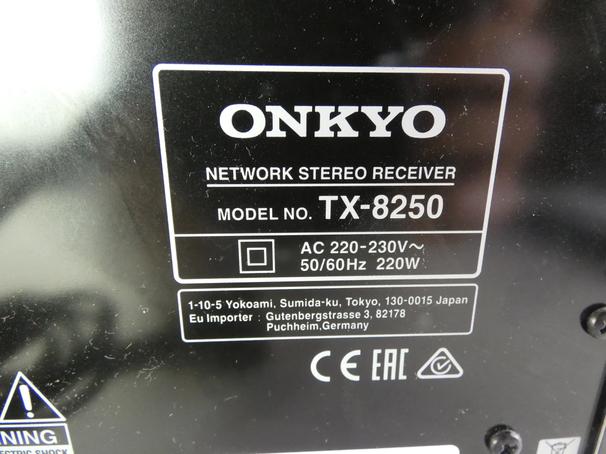 Onkyo TX-8250 netwerk stereo receiver met afstandsbediening - foto 8