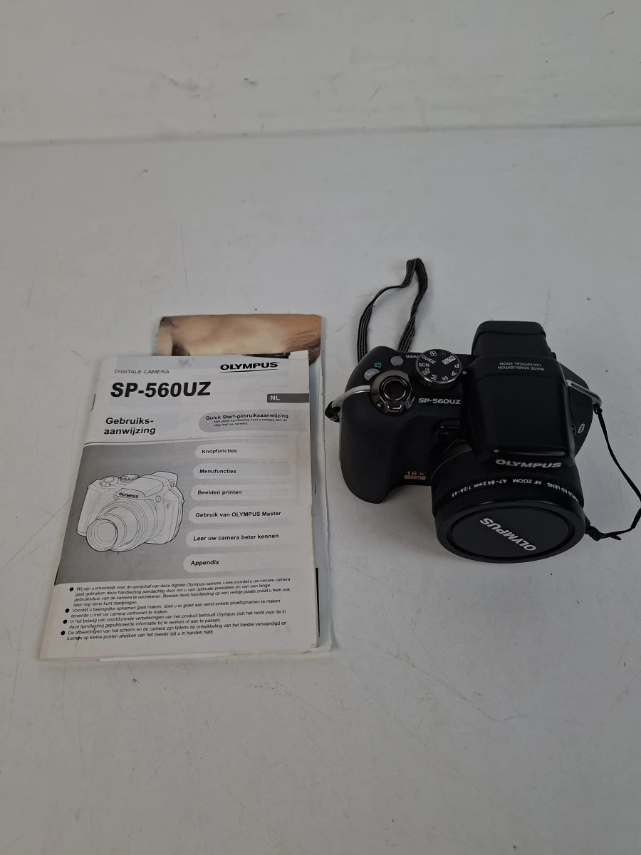 Complete Olympus SP-560UZ Ultra Zoom Camera – 18x Optische Zoom - foto 2