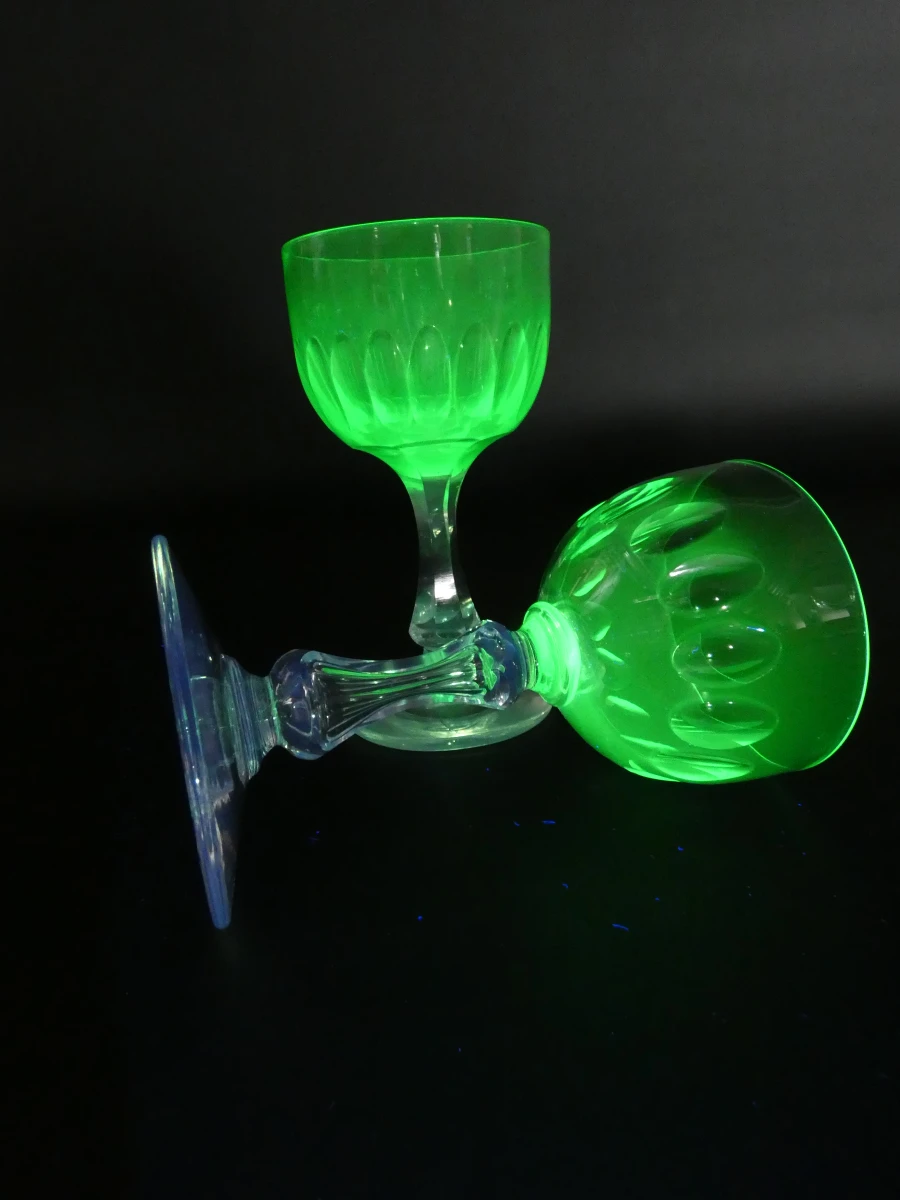 Vintage uranium glaasjes - foto 4