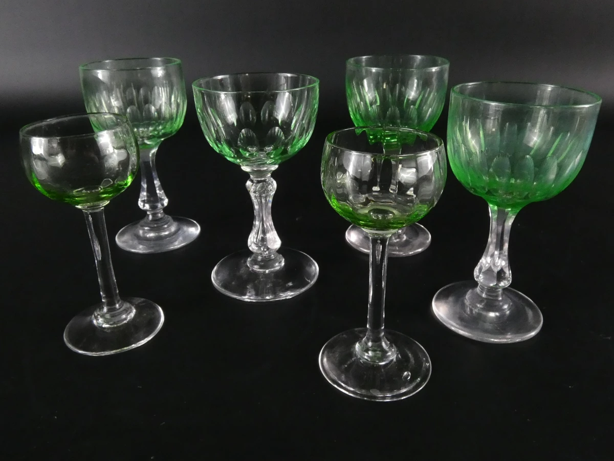 Vintage uranium glaasjes - foto 10