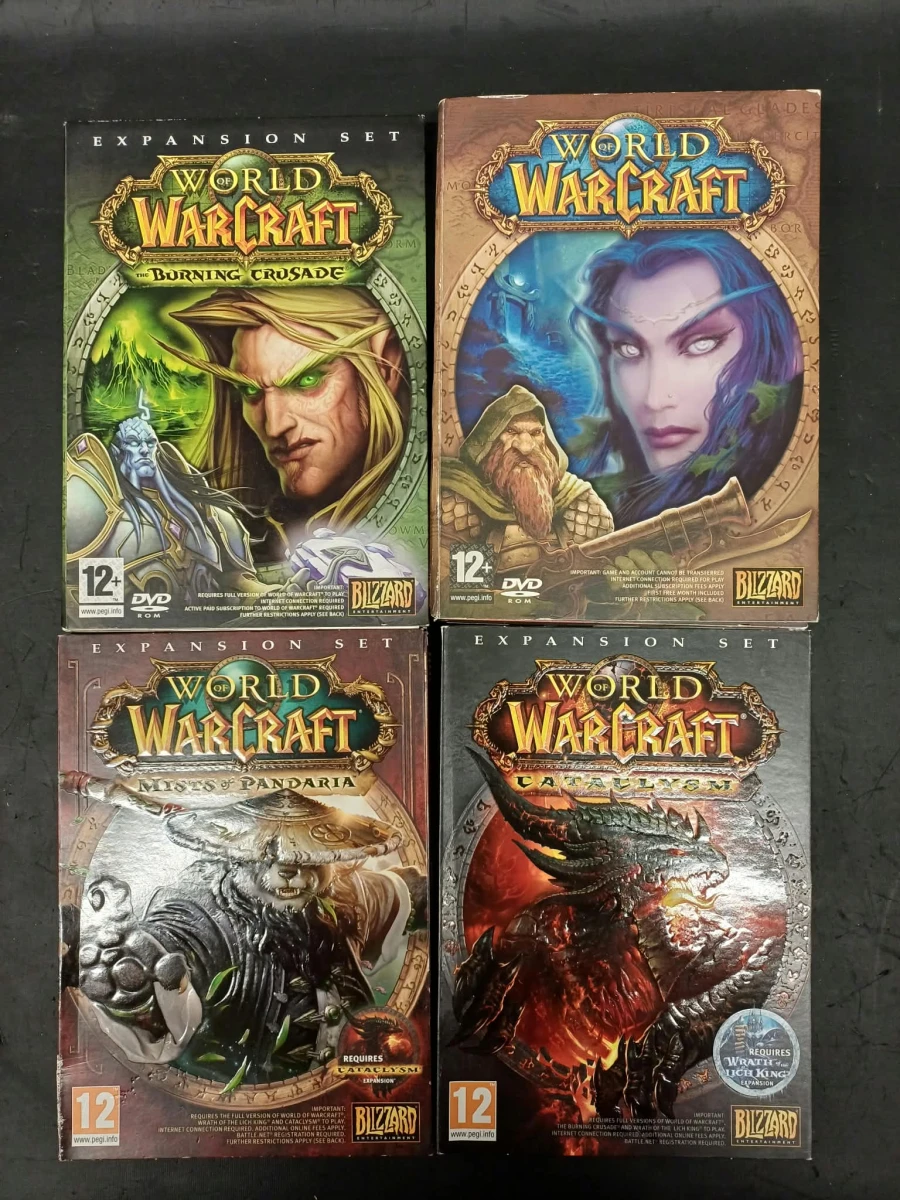 Lot van 6 World of Warcraft pc-games - foto 2