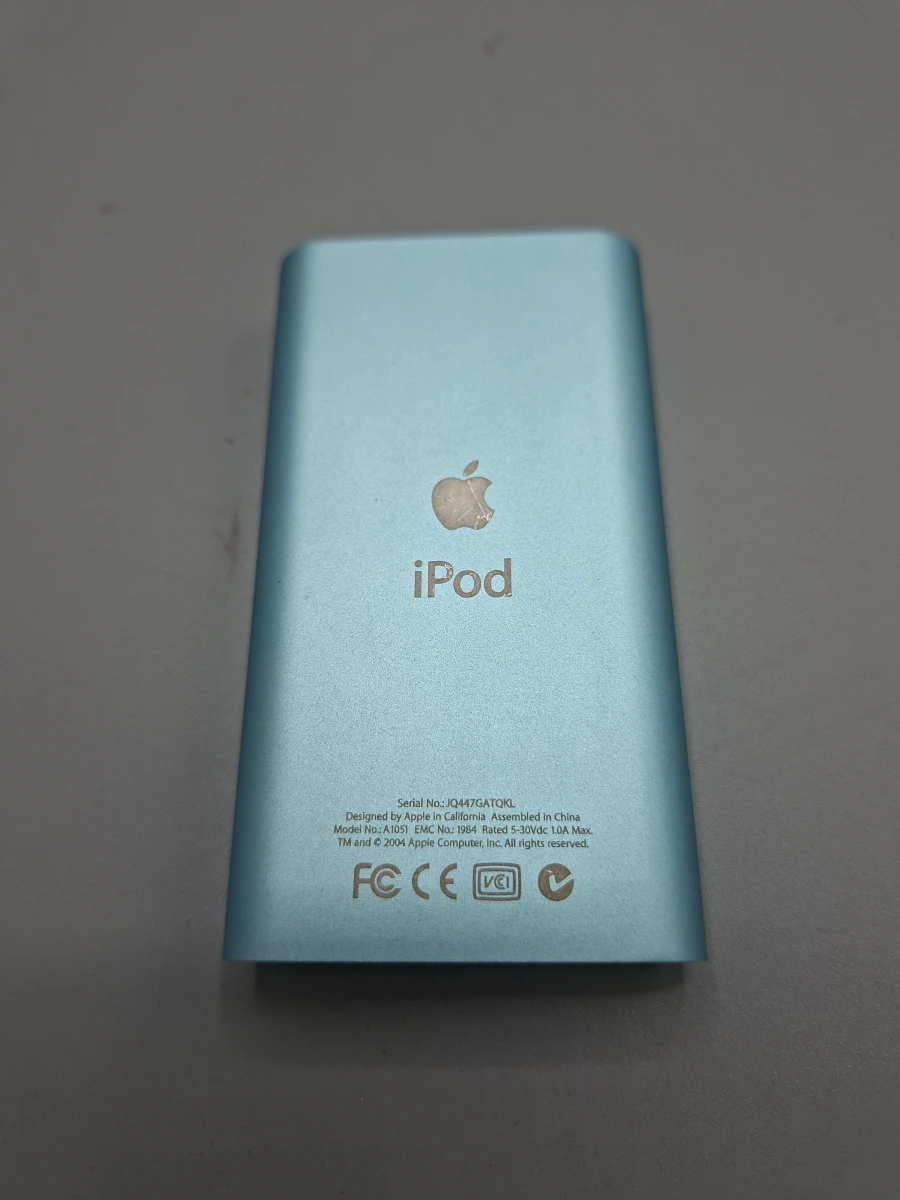 Vintage Apple iPod mini 1e Generatie (4GB - Blauw) – Unieke Complete Set met Doos-Inhoud! - foto 2