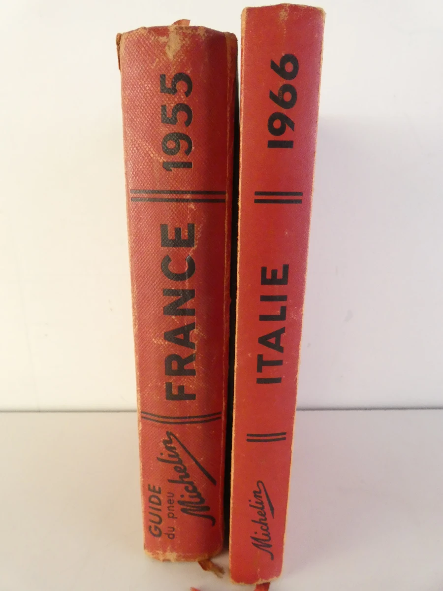 2 vintage Michelin reisgidsen Frankrijk en Italië - foto 2