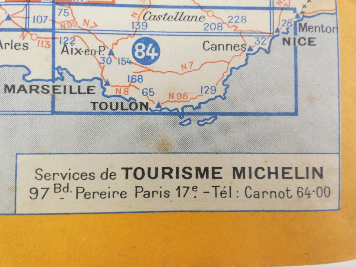 2 vintage Michelin reisgidsen Frankrijk en Italië - foto 7