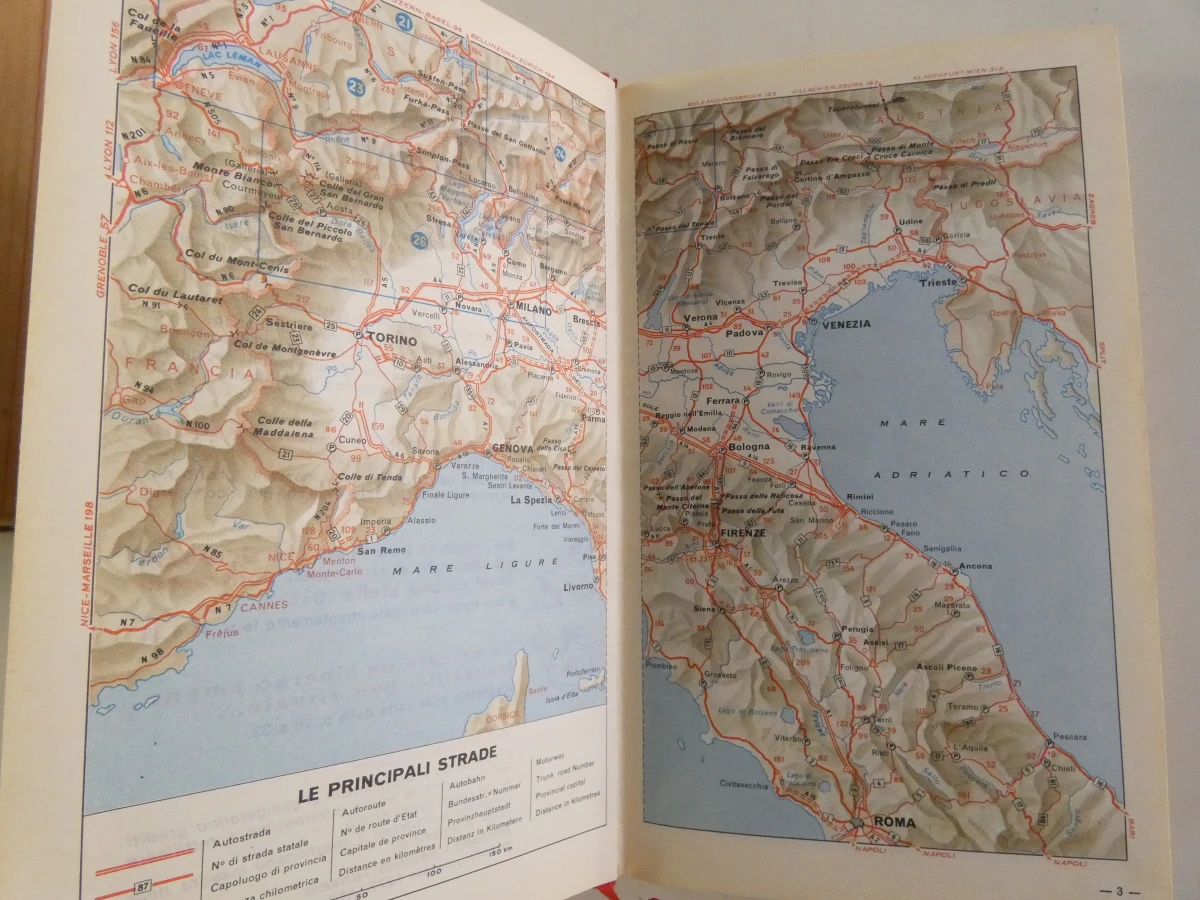 2 vintage Michelin reisgidsen Frankrijk en Italië - foto 8