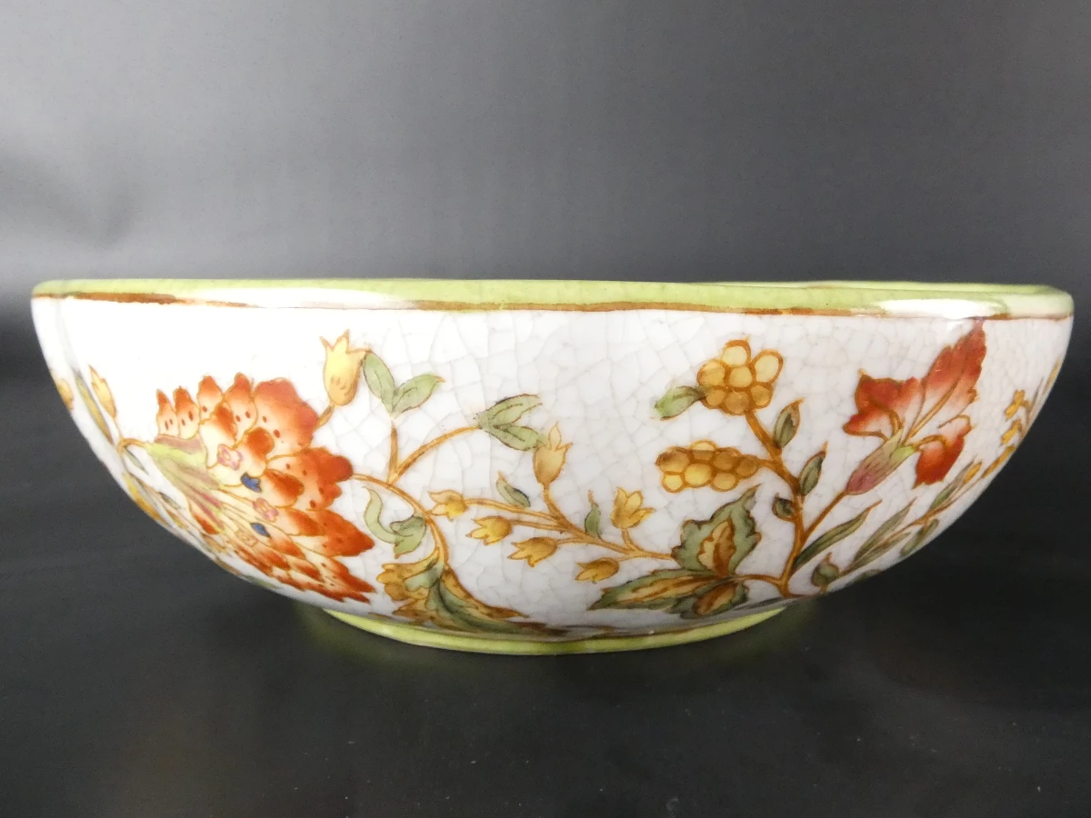 Wong Lee 1895 Art Nouveau Decoratief Keramisch Bord - foto 3
