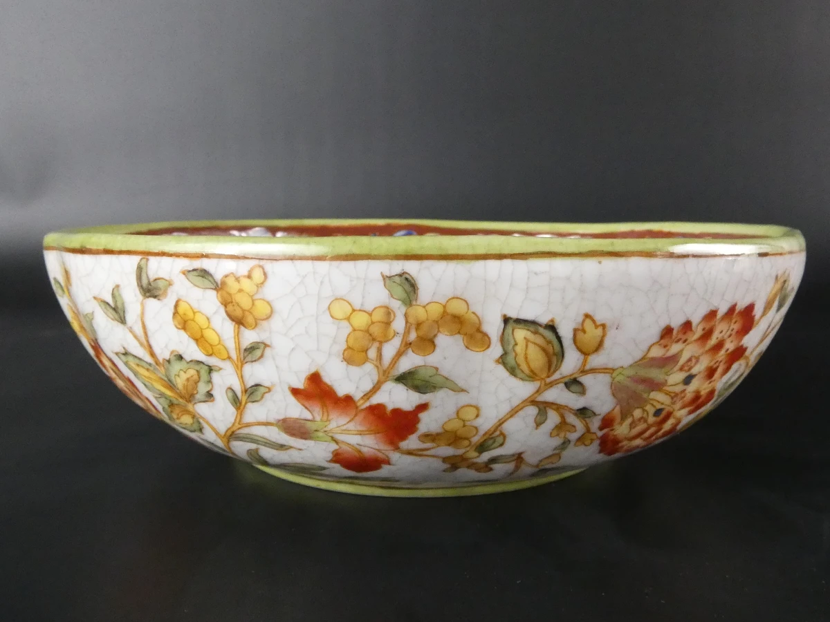 Wong Lee 1895 Art Nouveau Decoratief Keramisch Bord - foto 4
