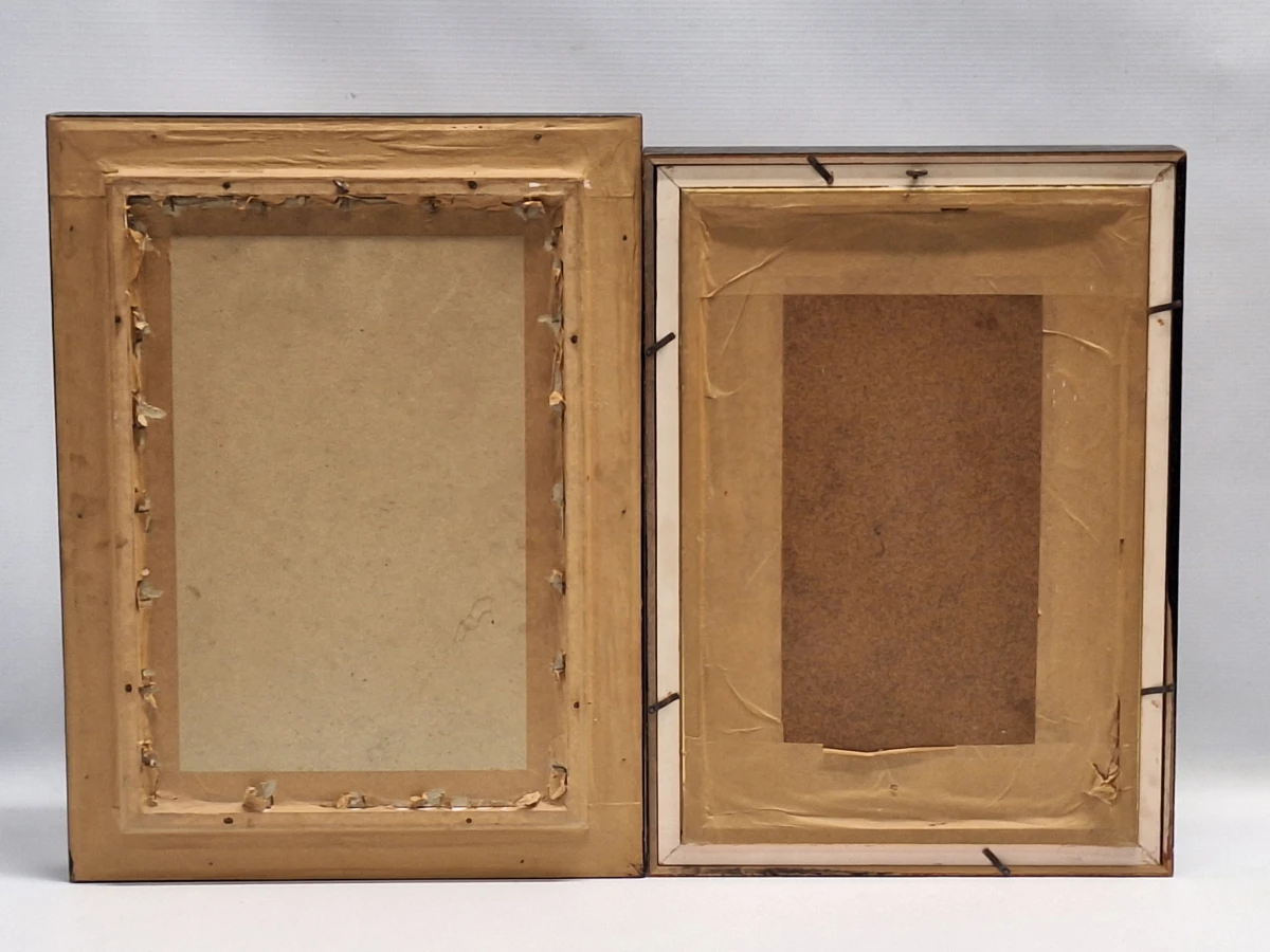 Set van 2 antieke Franse 3D-modeprenten - La Mode Illustrée - circa 1880 - foto 17