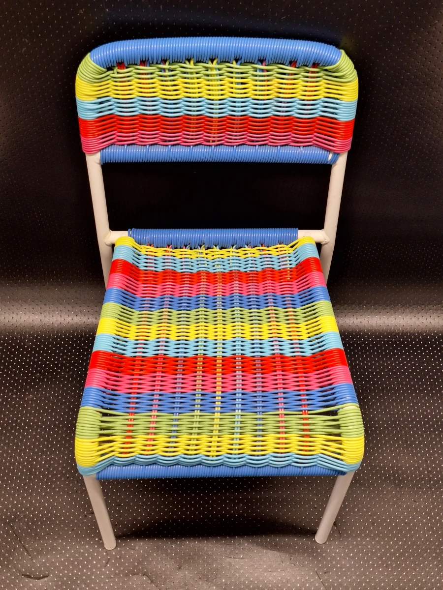 Vintage IKEA FÄRGGLAD kinderstoelen - set van vier - Maria Vinka (Jaren '90) - foto 12
