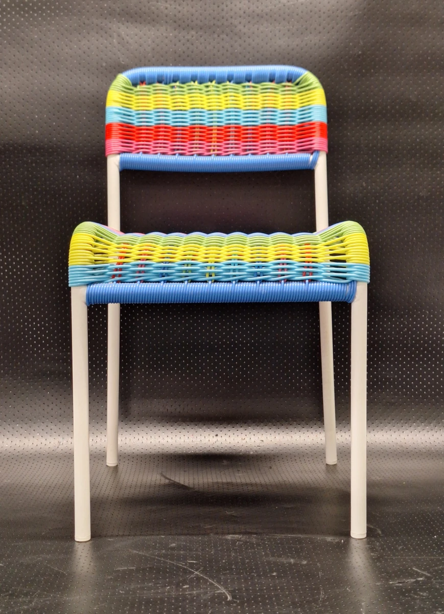 Vintage IKEA FÄRGGLAD kinderstoelen - set van vier - Maria Vinka (Jaren '90) - foto 10