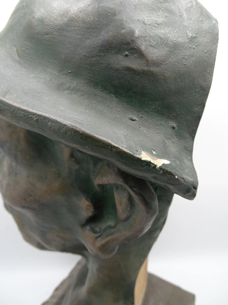 terra-cotta buste van S. Hublet - foto 11