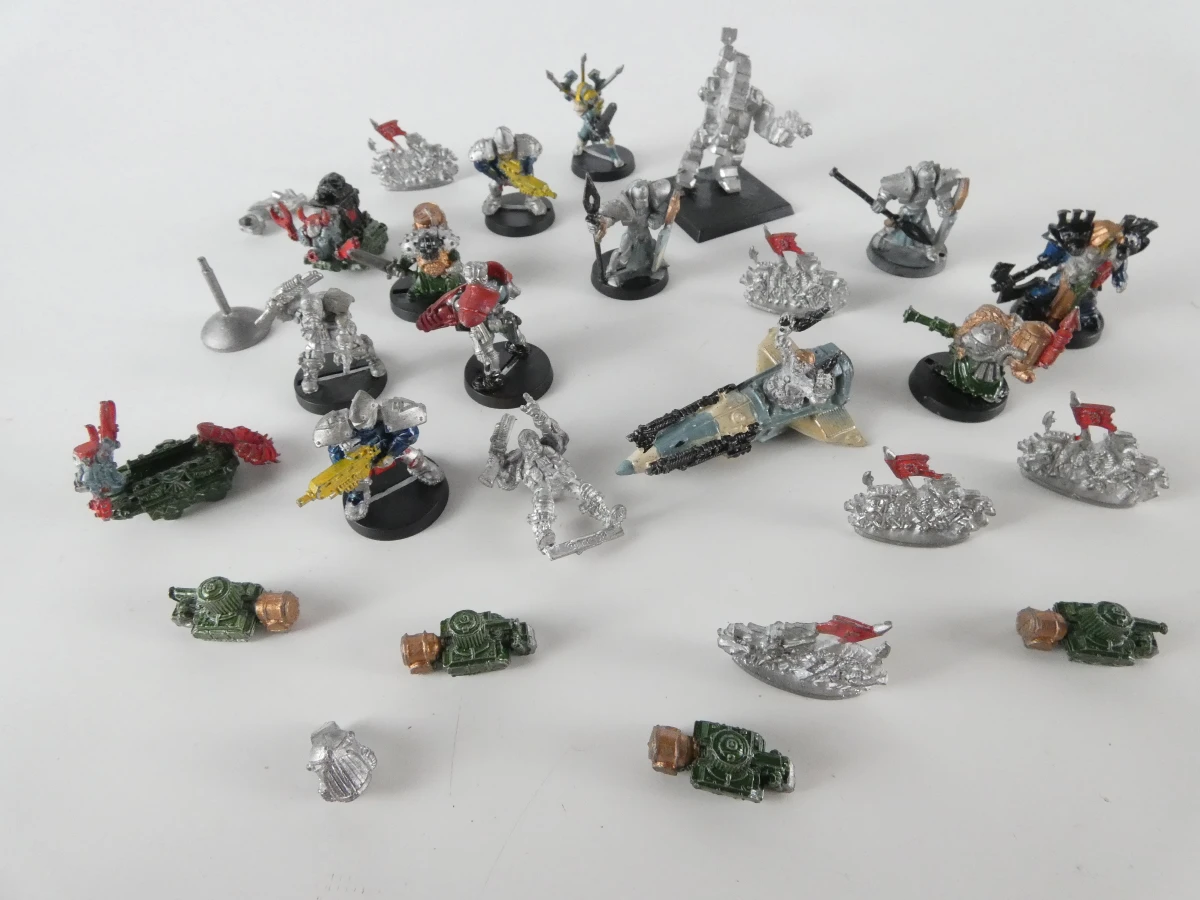 Warhammer 40,000-boeken en miniaturen - Space Wolves-factie - foto 17