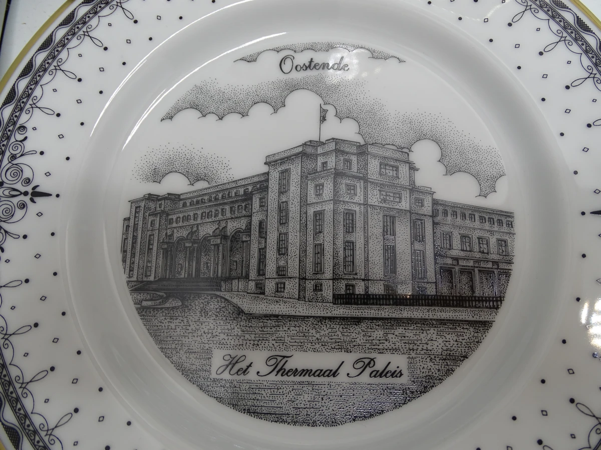 Sets exclusieve porseleinen borden Oostende - foto 3