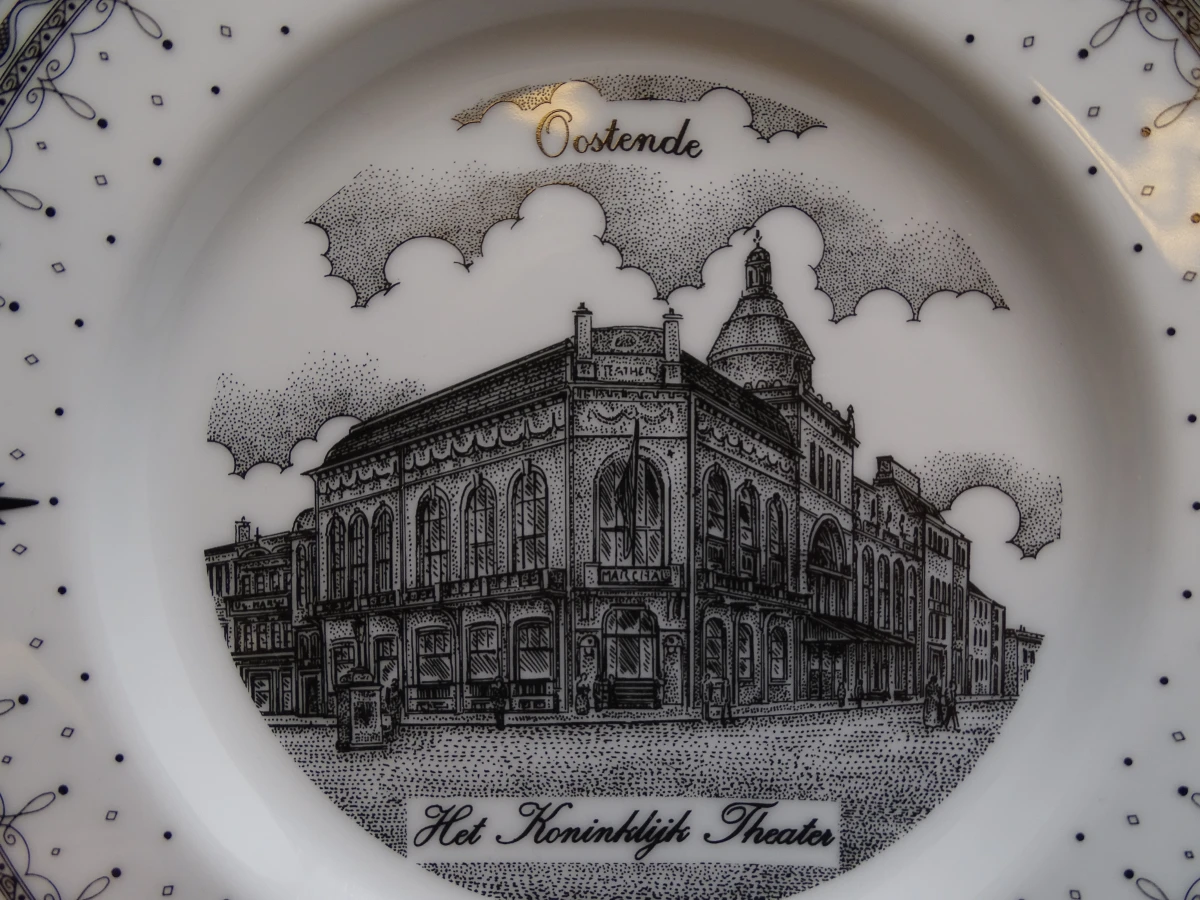 Sets exclusieve porseleinen borden Oostende - foto 7