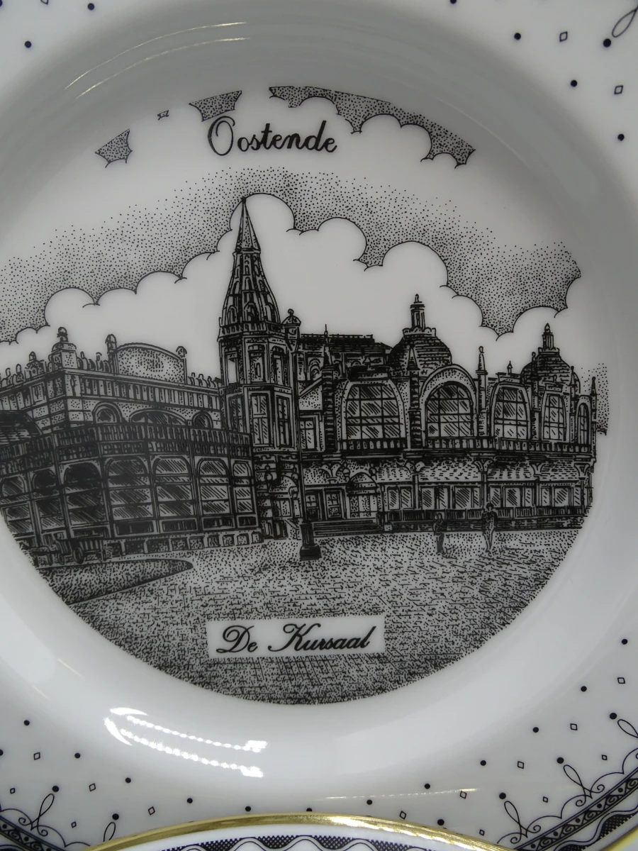 Sets exclusieve porseleinen borden Oostende - foto 4