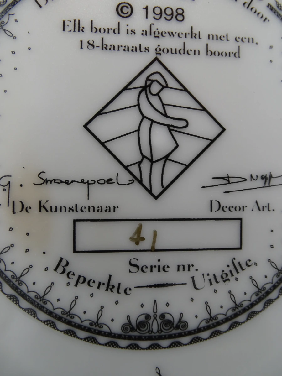 Sets exclusieve porseleinen borden Oostende - foto 10