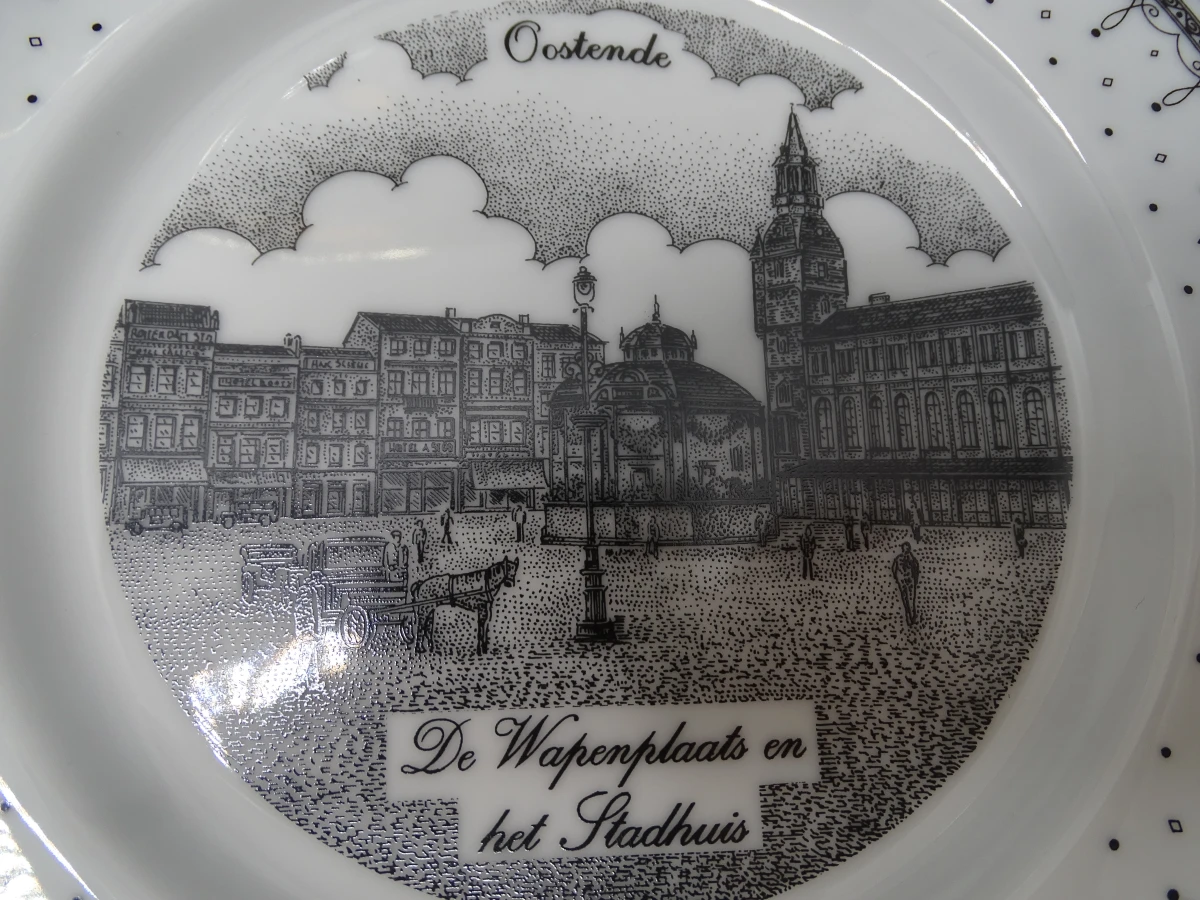 Sets exclusieve porseleinen borden Oostende - foto 6