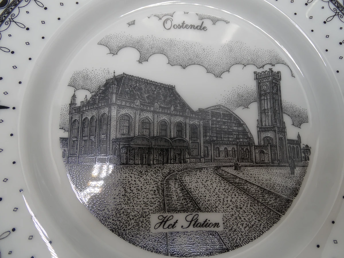 Sets exclusieve porseleinen borden Oostende - foto 5