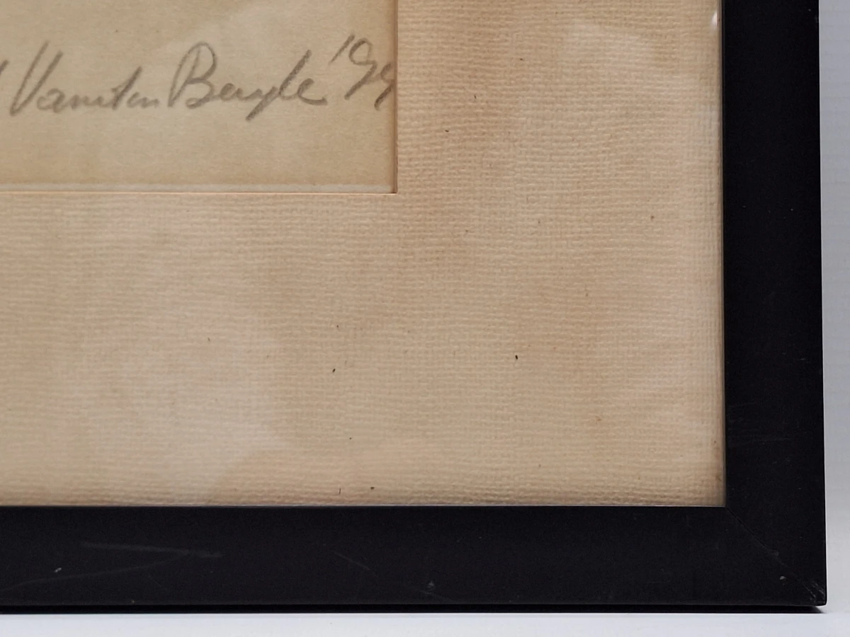 ‘Jager met hond’ - handgesigneerde zeefdruk 19/22 uit 1999 - Hub Vandenbergh - foto 6