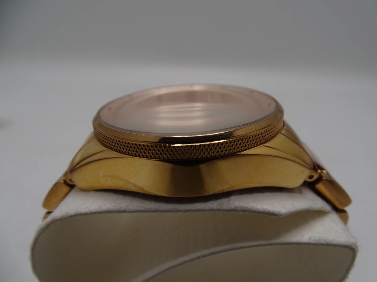 Goudkleurige Fossil horloge - foto 8