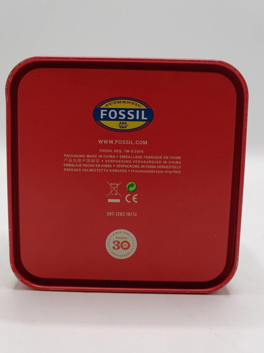 Goudkleurige Fossil horloge - foto 14