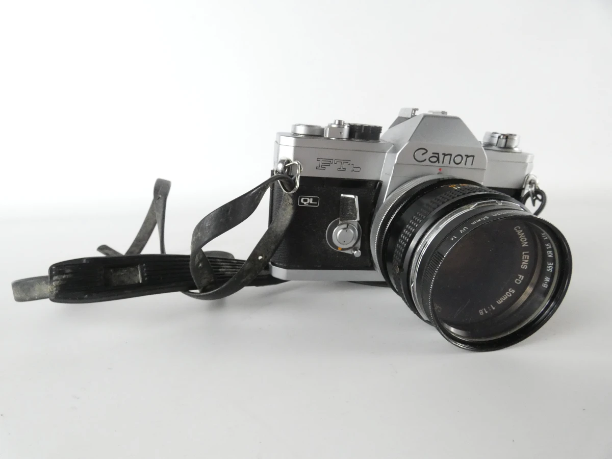 Canon FTb QL + Canon FD 50mm f/1.8 Vintage Analoog Spiegelreflexcamera - foto 12