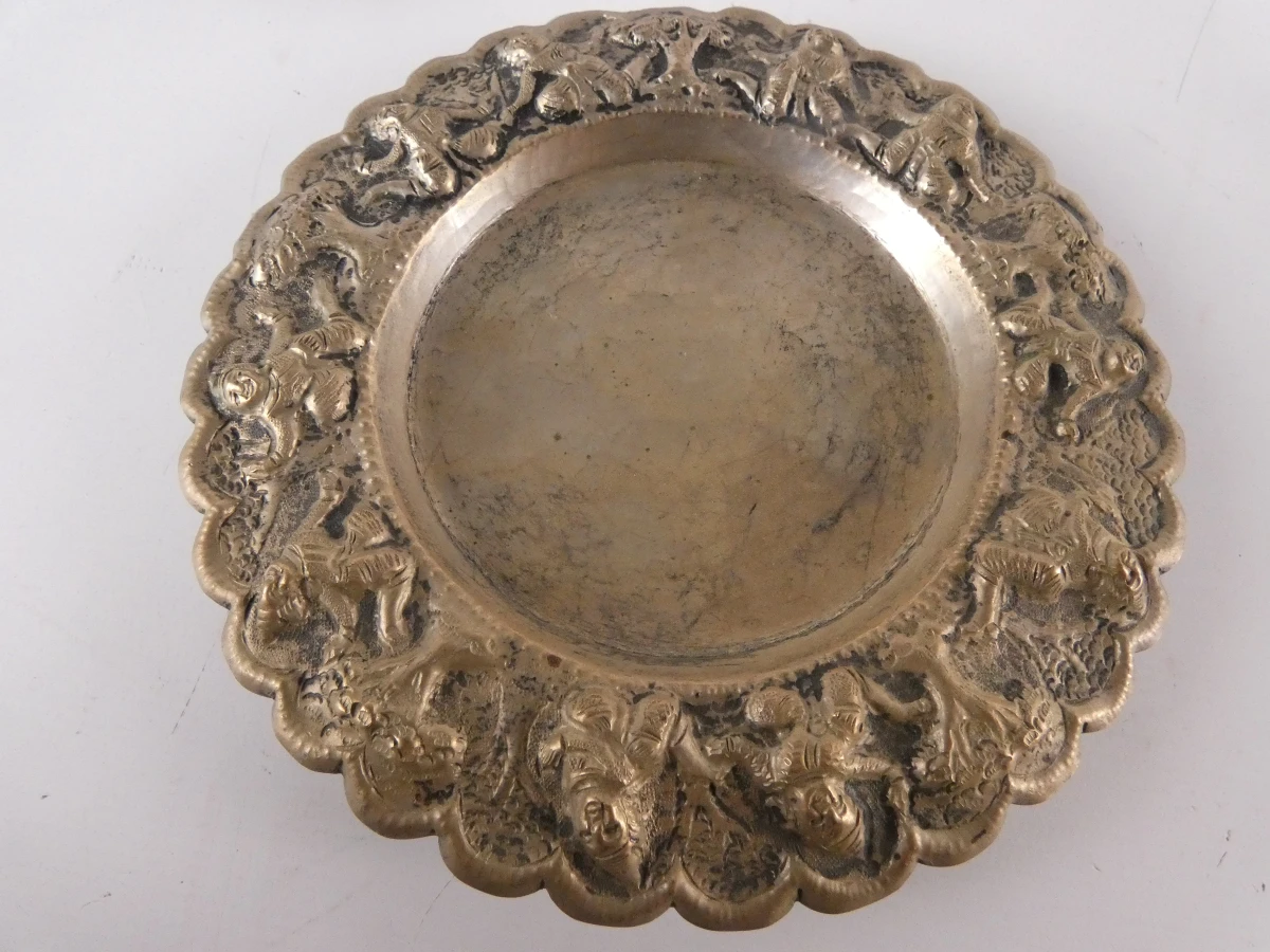 Set verzilverde vintage decoratieve voorwerpen(12 stuks-1855 gr.) - foto 4