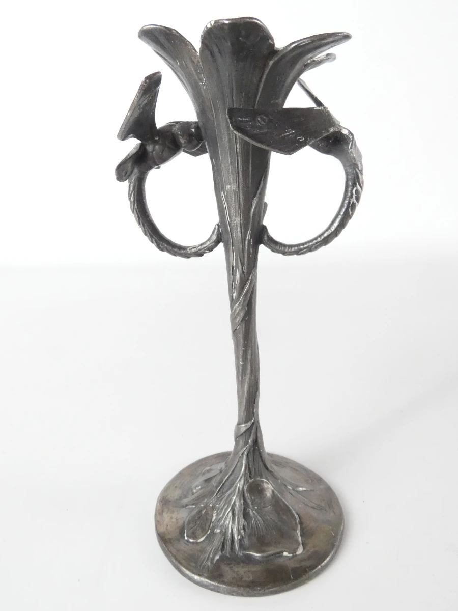Set verzilverde vintage decoratieve voorwerpen(12 stuks-1855 gr.) - foto 14